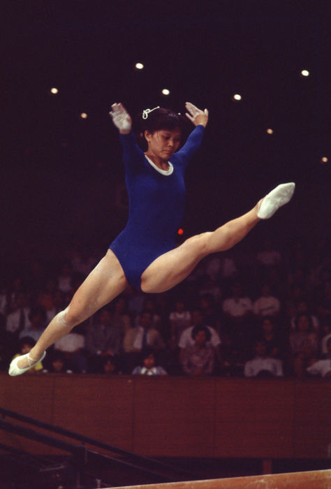 Takako Hasegawa,
JUNE 21, 1972 - Artistic Gymnastics : Takako Hasegawa in action during the Women's Artistic Gymnastics Balance Beam at the 1972 Munchen Olympic Selection (Photo by Shinichi Yamada/ABC)
(Photo by Shinichi Yamada/AFLO) [0348].