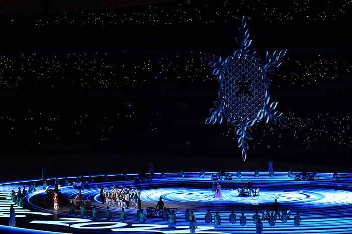 2022 Beijing Paralympics Closing Ceremony General view, MARCH 13, 2022 :  Beijing 2022 Paralympic Winter Games Closing Ceremony at National Stadium in Beijing, China.  Photo by Yohei Osada AFLO SPORT 