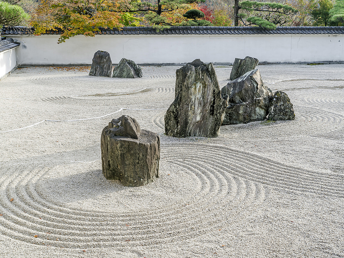 Kozenji Temple Kareha Sansui Garden Nagano Prefecture Kiso Fukushima