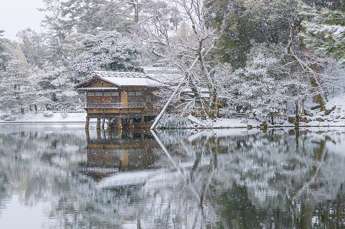 Kenrokuen Uchihashi-tei, Ishikawa, Japan