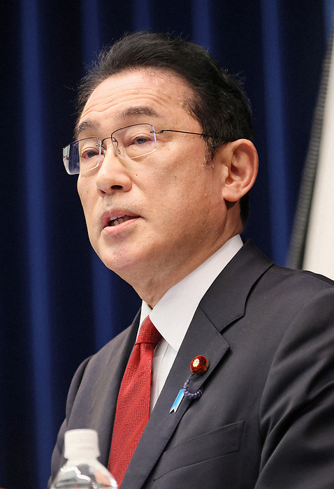 Russia invades Ukraine Prime Minister Kishida announces additional sanctions against Russia. Prime Minister Fumio Kishida holds a press conference at the Prime Minister s Office on April 8, 2022, at 6:08 p.m.    Representative photo 
