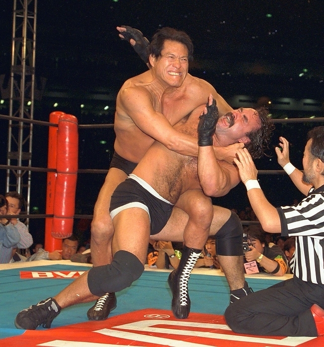 Antonio Inoki Retirement match April 4, 1998 New Japan Pro Wrestling Antonio Inoki Retirement Match Inoki X Don Fry Location Tokyo Dome
