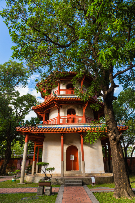 Wenchang Pavilion in the Confucius Temple in Tainan, Taiwan