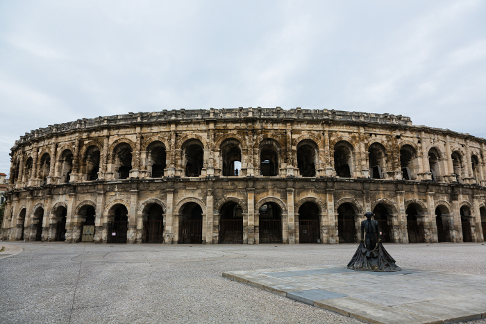 Amphitheater in Nimes, France