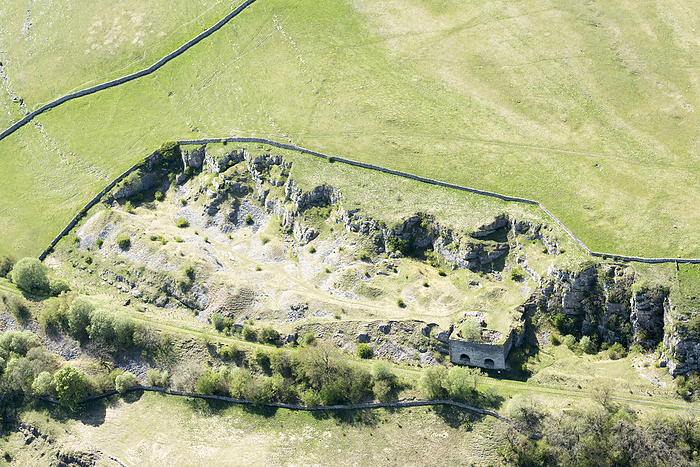 Smardale Gill lime kilns and quarry, Cumbria, 2018. Creator: Emma Trevarthen. Smardale Gill lime kilns and quarry, Cumbria, 2018. Creator: Emma Trevarthen.,Emma Trevarthen,, Photo by Historic England Archive Heritage Images