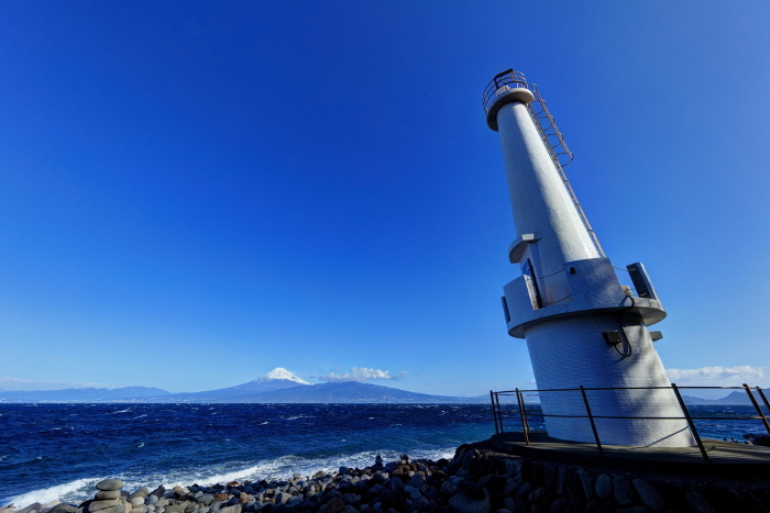 Izu Osezaki Lighthouse and Mt.