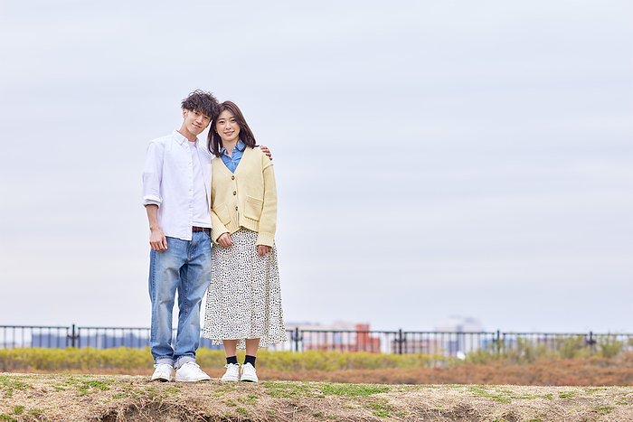 Portrait of a Japanese couple