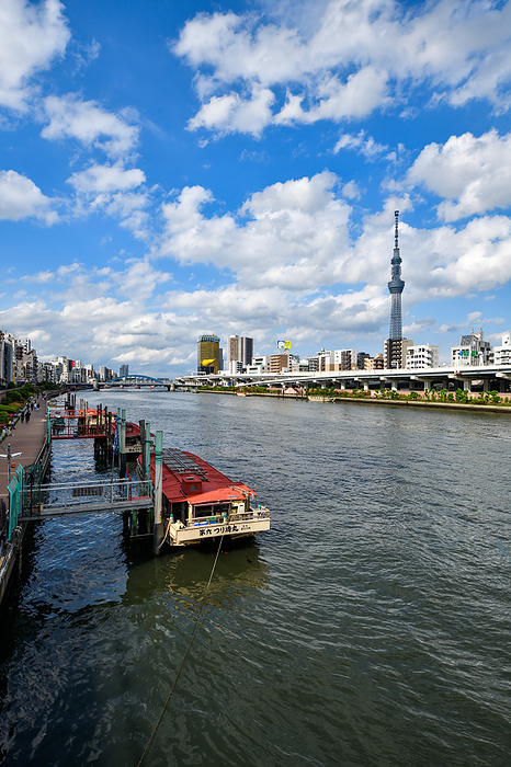 Tokyo Sky Tree 10th Anniversary Tokyo Sky Tree 10 years after opening View from Stable Bridge
