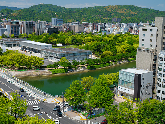 Peace Park in fresh green, Hiroshima City