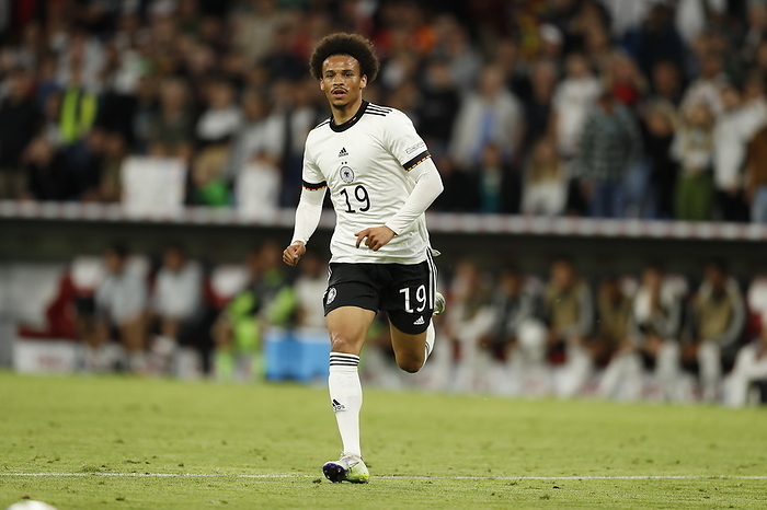 Soccer : UEFA Nations League Group stage : Germany 1 1 England Leroy Sane  GER , JUNE 7, 2022   Football   Soccer : UEFA Nations League group stage for final tournament Group A3 between Germany 1 1 England at the Allianz Arena in Munich, Germany.  Photo by Mutsu Kawamori AFLO 