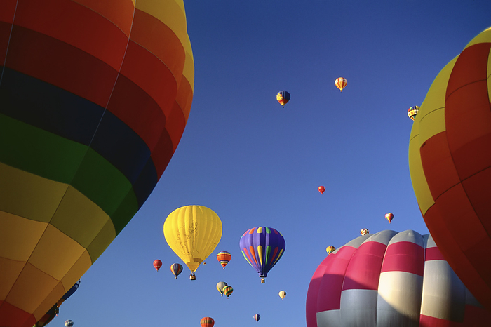 Hot Air Balloon Fiesta, Albuquerque, New Mexico, USA, Photo by J. A. Kraulis / Design Pics