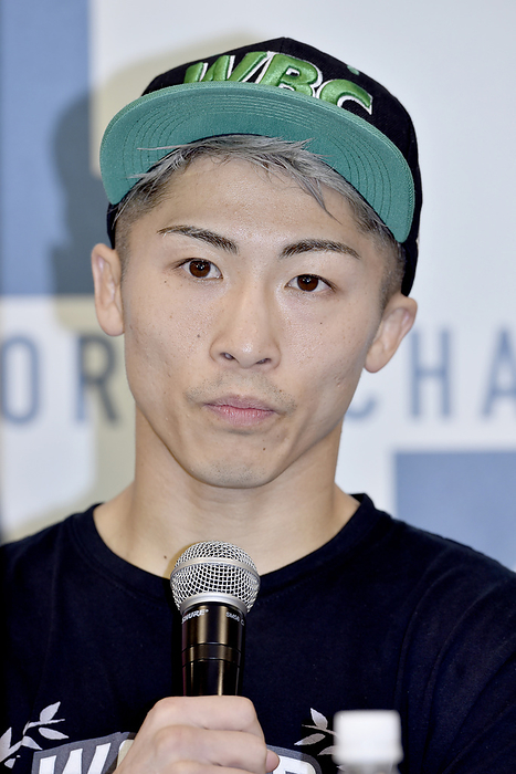 Naoya Inoue v Nonito Donaire 2 Naoya Inoue of Japan attends a press conference after winning against Nonito Donaire of the Philippines during their bantamweight title unification boxing match of WBA, WBC and IBF at Saitama Super Arena in Saitama, Japan, on June 7, 2022.  Photo by AFLO 