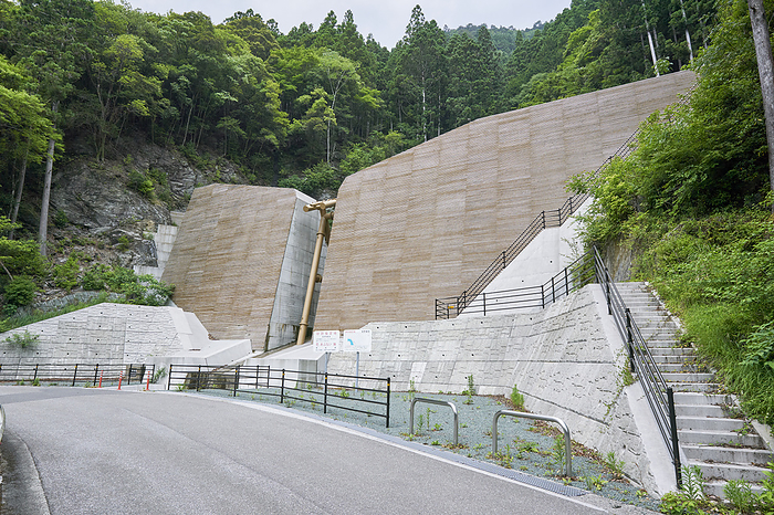 Photo taken in 2022 Erosion control weir, Kochi Pref. June 2022 Okawa Village, Kochi Prefecture Takano Weir