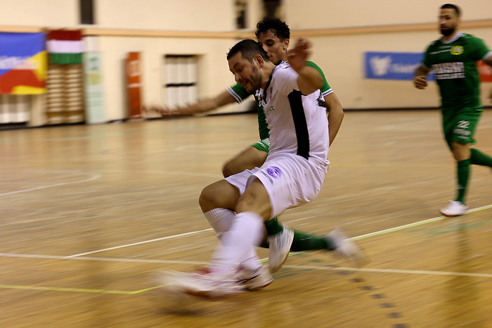 2021 22 UEFA Futsal Champions League A generic panned action view during the UEFA Futsal Champions League Main Round match between Luxol St. Andrews MLT and Hammarby SWE at the Tal Qroqq University Complex, Gzira, Malta on 28 October 2021. UEFA Futsal Champions League 2021 22 UFCL_MLT_21 