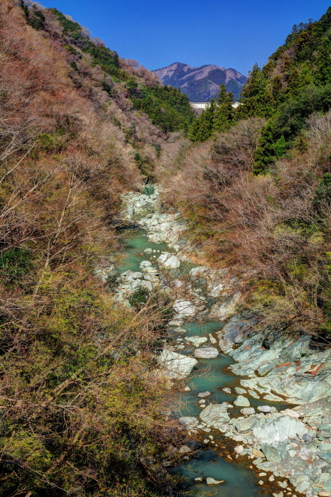 Sambaishi Gorge in early spring
