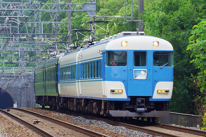 Kinki Nippon Railway Aozora II and Kagirohi Nara Pref. Sekiya Station   Osaka Kyoiku Daigaku Mae Station