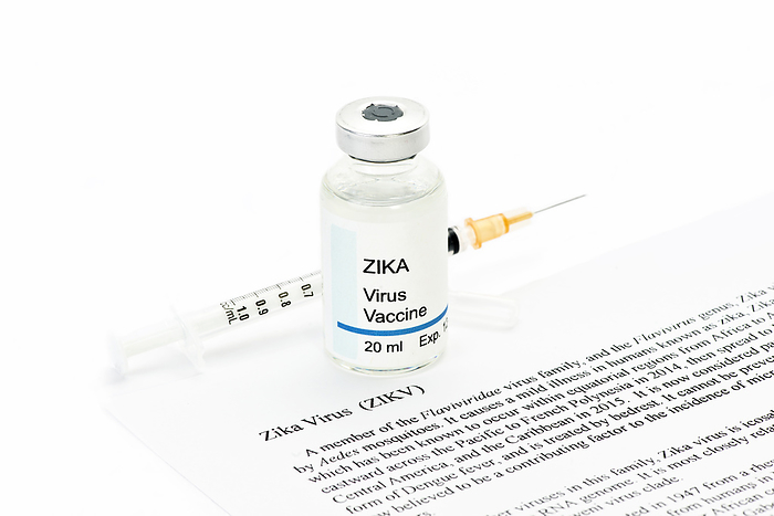 Zika virus vaccine, conceptual image Zika virus vaccine, conceptual image., by SHERRY YATES YOUNG SCIENCE PHOTO LIBRARY