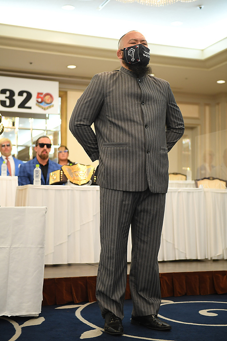 2022 New Japan Pro Wrestling G1 Climax press conference July 14, 2022 New Japan Pro Wrestling press conference Great O Kahn Meiji Kinenkan  Minato ku 