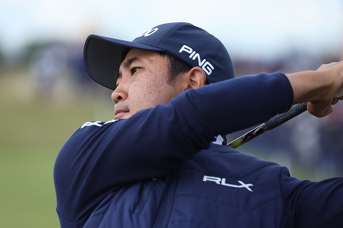 The 150th British Open Championship Japan s Takumi Kanaya on the 2nd hole during the second round of the 150th British Open Championship at St Andrews Old Course in Fife, Scotland on July 15, 2022.  Photo by Koji Aoki AFLO SPORT 