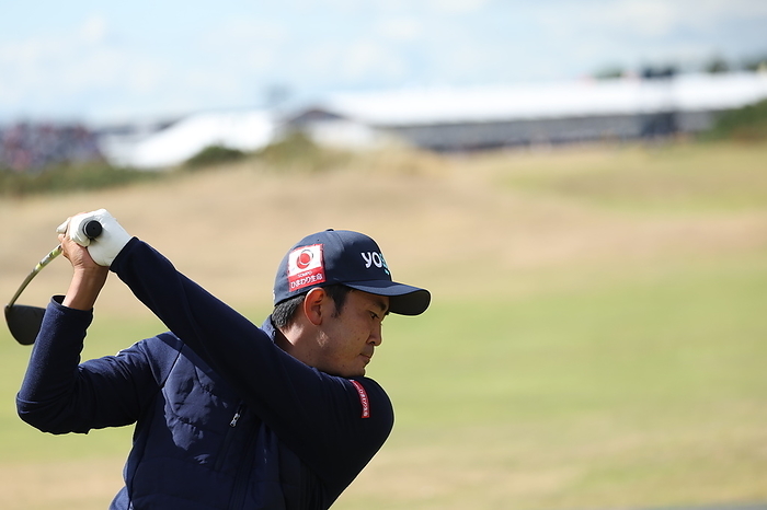 The 150th British Open Championship Japan s Takumi Kanaya during the second round of the 150th British Open Championship at St Andrews Old Course in Fife, Scotland on July 15, 2022.  Photo by Koji Aoki AFLO SPORT 