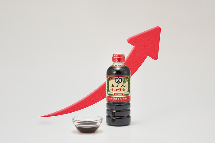 Soy sauce KIKKOMAN Soy Sauce is soy sauce of Kikkoman Corporation in Tokyo, Japan on July 13, 2022. At a time when prices are rising.  Photo by Hideki Yoshihara AFLO 