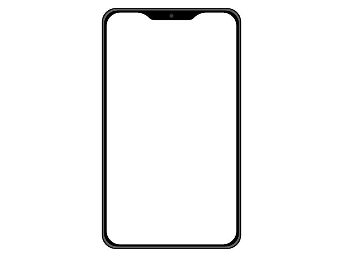 Smartphone icon Frame only