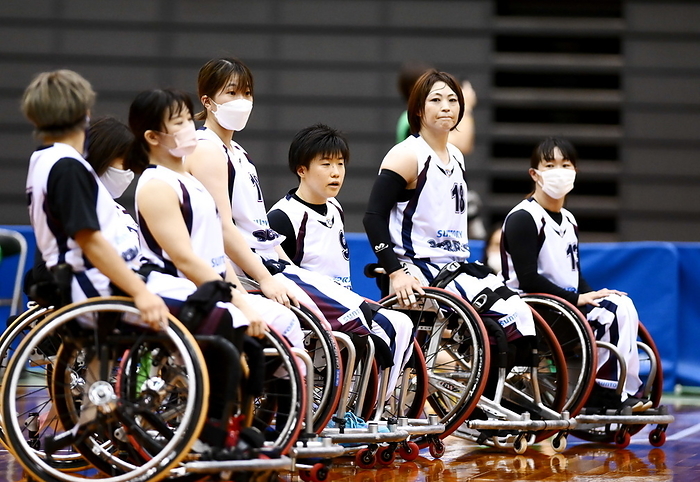 2022 Empress Cup Women s Wheelchair Basketball Championship 3rd Place SCRATCH team group, AUGUST 7, 2022   Wheelchair Basketball : Empress s Cup 31st Japan Women s Wheelchair Basketball Championship 3rd place match  between SCRATCH 59 39 kyushu Dolphin at Green Arena Kobe, in Kobe, Hyogo, Japan  Photo by SportsPressJP AFLO   