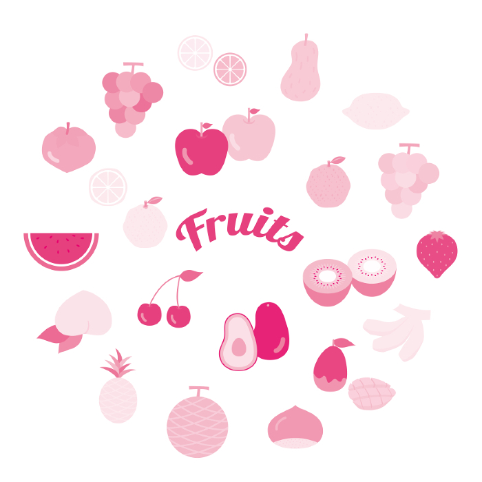 Flat and simple fruit set