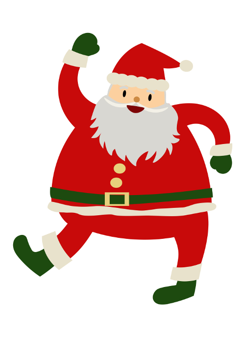 Clip art of Santa Claus(Christmas Clip art)
