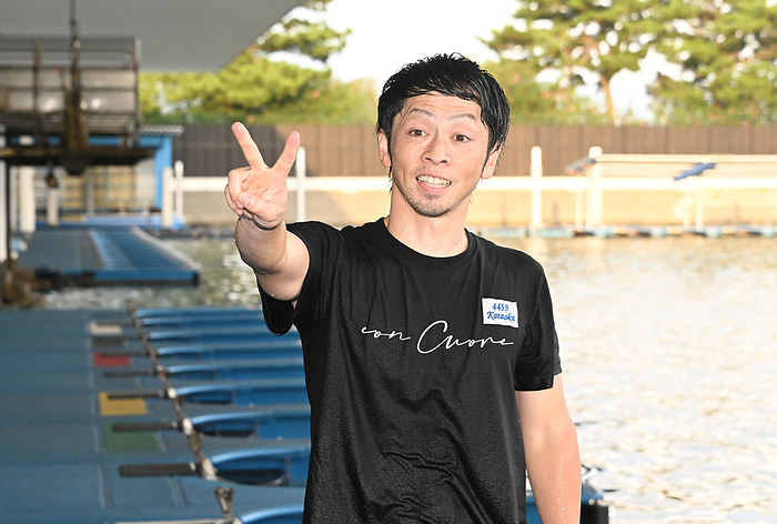 SG 68th Boat Race Memorial August 28, 2022, SG 68th Boat Race Memorial, final day, 12R winner, Masahiro Kataoka, 1st place, who performed the Suijin Festival, place   Boat Race Hamanako,