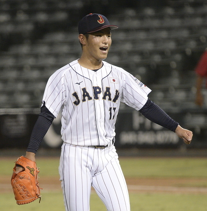 2022 WBSC U 18 World Cup  Japan Panama Tetsusei Morimoto pitched well, allowing two runs in five innings.