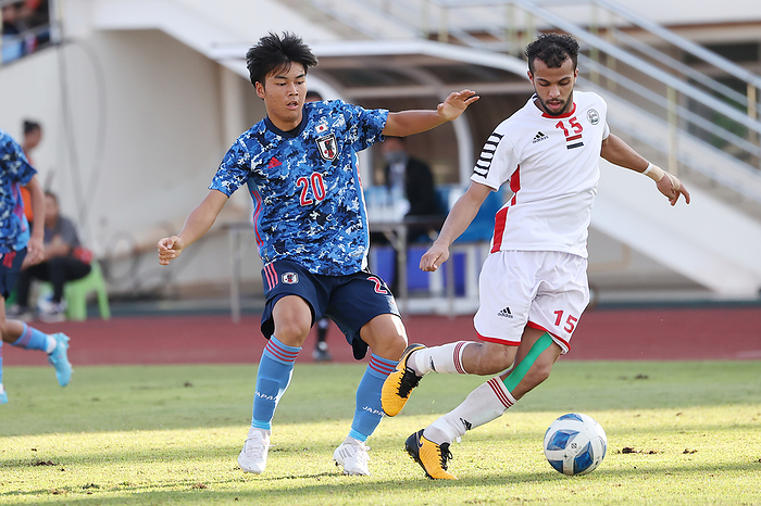 2023 AFC U 20 Asian Cup qualification Japan s Taichi Fukui during the 2023 AFC U 20 Asian Cup qualification Group C match between Japan 1 0 Yemen at New Laos National Stadium in Vientiane, Laos on September 18, 2022.  Photo by AFLO 