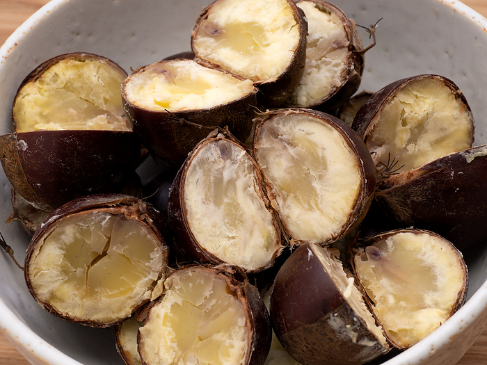 boiled sweet chestnuts