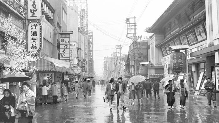 Project  Osaka in the old days scenery of the city Sunday Mainichi,  Osaka in the old days: Scenery of the city  Dotombori in Minami, Osaka, around 1961  photo taken in March 1961 .