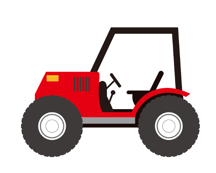 Clip art of tractor