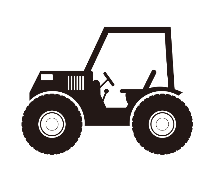 Clip art of tractor