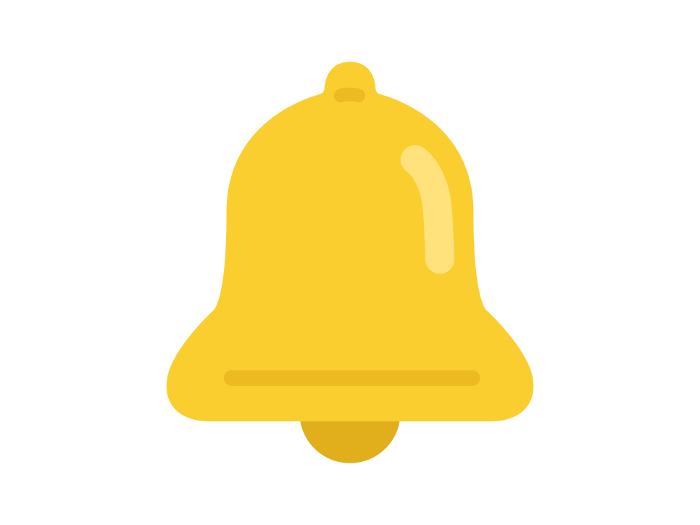 Clip art of yellow bell