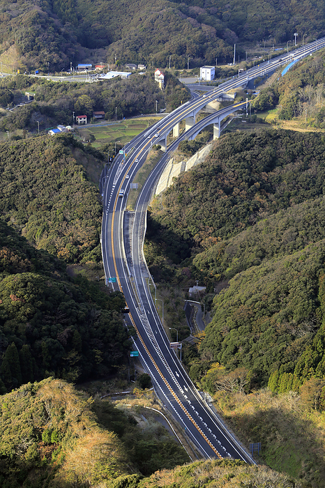 Higashi Kanto Expressway Futtsu Kanaya IC Chiba Taken from Mt.