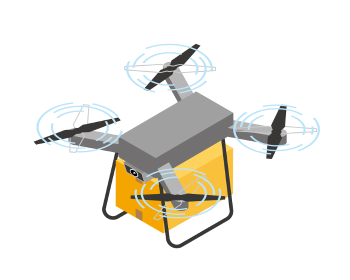 Package delivery drone