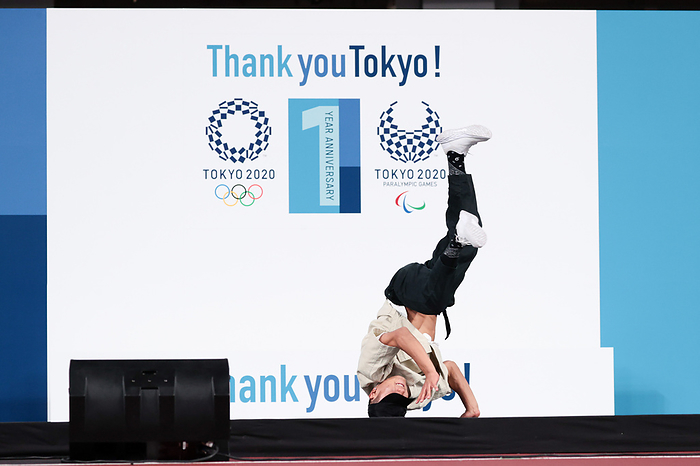 Tokyo 2020 1st Anniversary Event  Thank you Tokyo  Festival and Ceremony Shigeyuki Nakarai Shigekix  JPN , OCTOBER 16, 2022 :  Thank You Tokyo  Festival and Ceremony , a commemorative ceremony for the end of the one year anniversary of the Olympic and Paralympic Games Tokyo 2020 holds at National Stadium in Tokyo, Japan. Festival and Ceremony , a commemorative ceremony for the end of the one year anniversary of the Olympic and Paralympic Games Tokyo 2020 holds at National Stadium in Tokyo, Japan. 