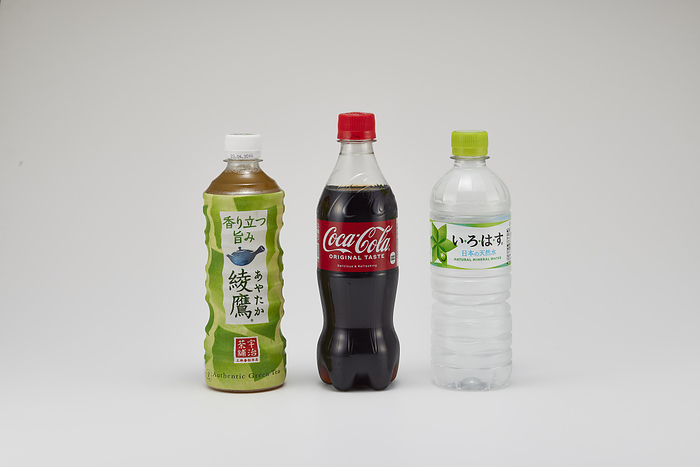 The plastic bottle beverages of Coca Cola Bottlers Japan Inc. The plastic bottle beverages of Coca Cola Bottlers Japan Inc. are seen in Tokyo, Japan on October 13, 2022. At a time when prices are rising.  Photo by Hideki Yoshihara AFLO 