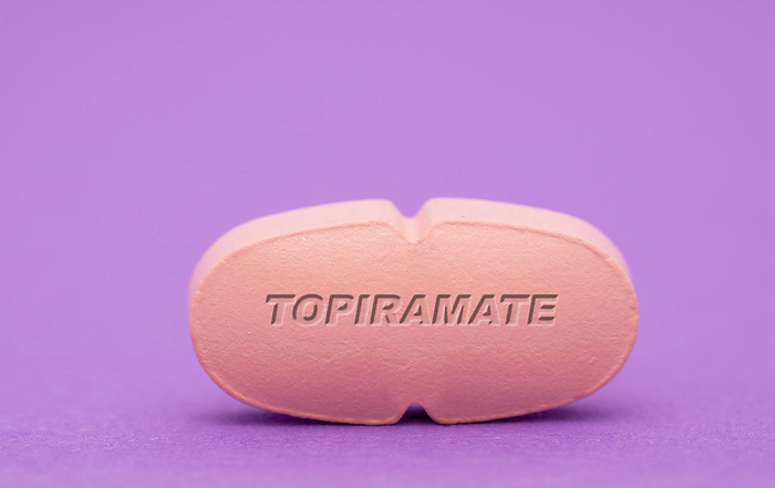 Topiramate pill, conceptual image Topiramate pill, conceptual image., by WLADIMIR BULGAR SCIENCE PHOTO LIBRARY
