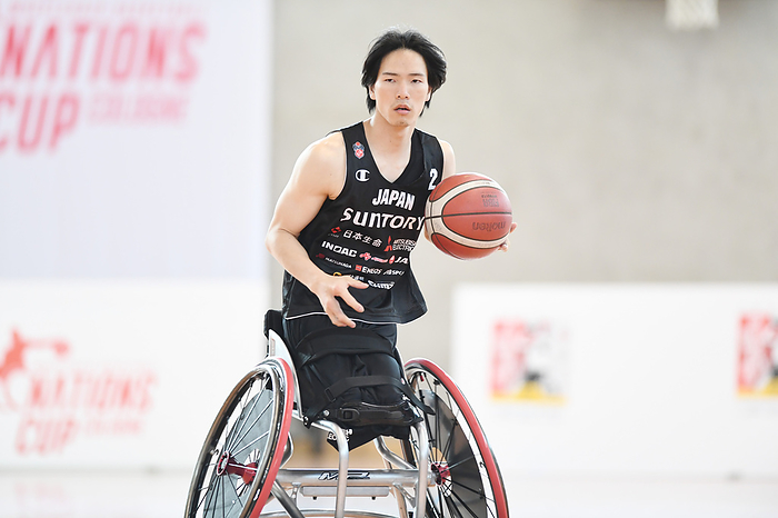 2022 Wheelchair Basketball Nations Cup Renshi Chokai  JPN , NOVEMBER 6, 2022   Wheelchair Basketball : Nations Cup 2022 match between Japan vs Germany at Sporthalle Bergischer Ring, Koln, Germany.  Photo by Itaru Chiba AFLO 