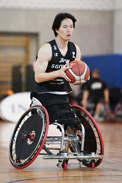 2022 Wheelchair Basketball Nations Cup Renshi Chokai  JPN , NOVEMBER 6, 2022   Wheelchair Basketball : Nations Cup 2022 match between Japan vs Germany at Sporthalle Bergischer Ring, Koln, Germany.  Photo by Itaru Chiba AFLO 