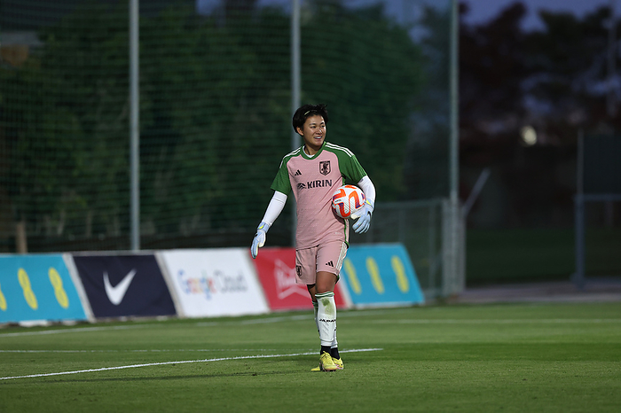 Japan women s national football team training session Japan s Ayaka Yamashita during a training session ahead of the Women s International Frinedly soccer match against England at Pinatar Arena in Murcia, Spain, November 10, 2022.  Photo by JFA AFLO 
