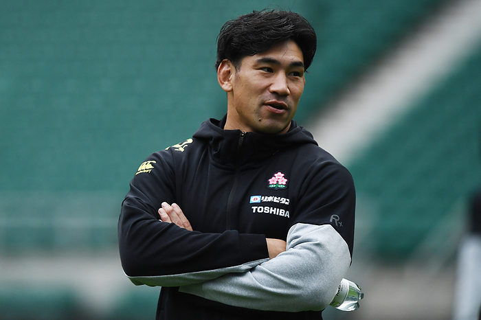 Rugby Japan national team Practice Ryoto Nakamura  JPN , NOVEMBER 11, 2022   Rugby : The Japan team s Captain s Run training ahead of their test match against England at Twickenham Stadium in London, England.  Photo by Itaru Chiba AFLO 