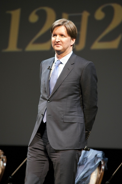 Tom Hooper, Nov 28, 2012 :  Tokyo, Japan - The Director Tom Hooper comes to the special event of the musical movie Les Miserables in Tokyo. The movie is an adaptation of the successful stage musical based on the classic novel of Victor Hugo in the 19th century France. This film will be realized on December 21th in Japan. (Photo by Rodrigo Reyes Marin/AFLO)