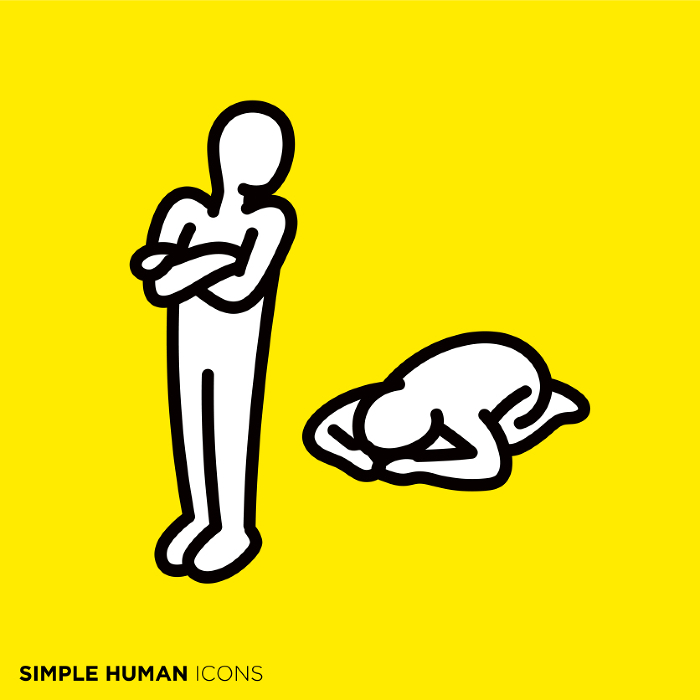 Simple Human Icons Series 