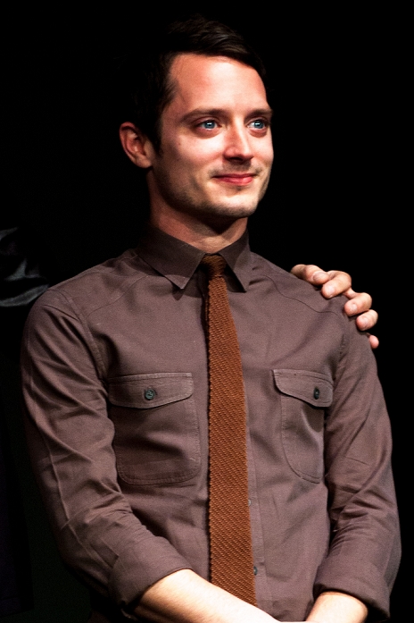 Elijah Woodｙ, Dec 01, 2012 : Tokyo, Japan - Elijah Wood appears at the press conference for ''The Hobbit: An Unexpected Journey'' by Peter Jackson in the Hotel Okura, Tokyo, Japan. This film will be released on December 14th in Japan. (Photo by Yumeto Yamazaki/AFLO)