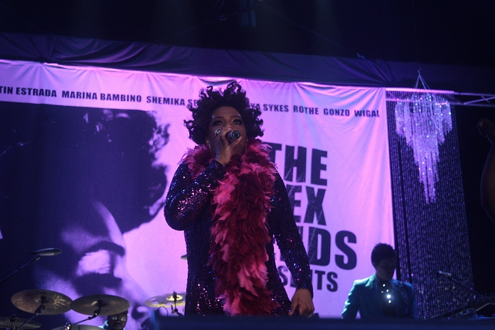 Macy Gray, Dec 11, 2012 : Macy Gray held a concert in Hong Kong, China on Tuesday December 11, 2012.